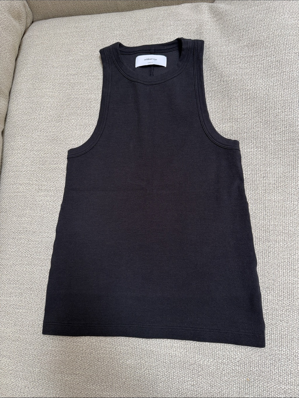 Sold Out NYC The Not So Basic Tank in Black